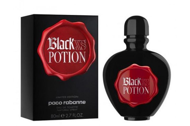 Женская туалетная вода Paco Rabanne Black XS Potion for Her (Пако Рабан Блэк Икс Эс Поушен фо Хё) женские