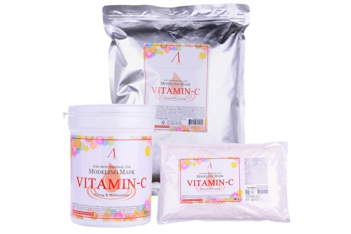 Маска альгинатная с витамином с Anskin Vitamin-C Modeling Mask