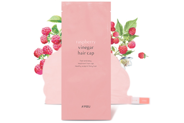 Маска для волос A'Pieu Raspberry Vinegar Hair Cap