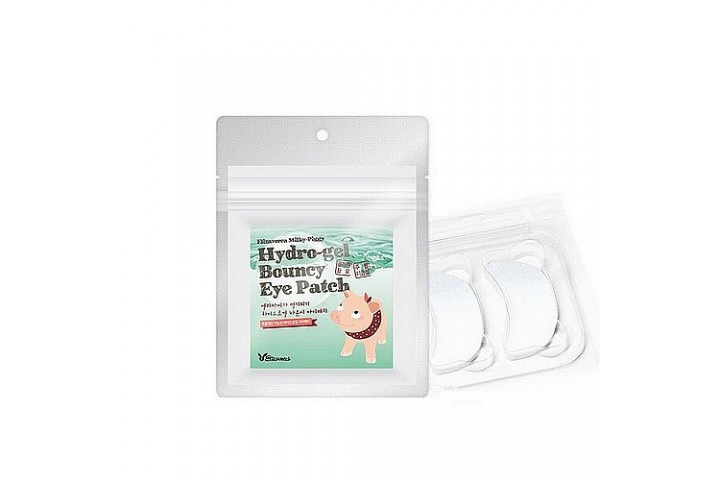 Набор патчей для глаз с жемчугом Elizavecca Milky Piggy Hydro-Gel Bouncy Eye Patch