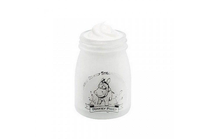 Крем для кожи молочный увлажняющий Elizavecca Silky Creamy Donkey Steam Moisture Cream