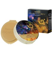 Компактная крем-пудра с экстрактом королевской улитки FarmStay Escargot Uv Two-Way Pact Spf30/pa++