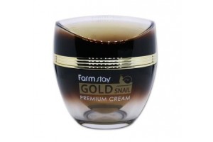 Премиальный крем с золотом и муцином улитки FarmStay Gold Snail Premium Cream
