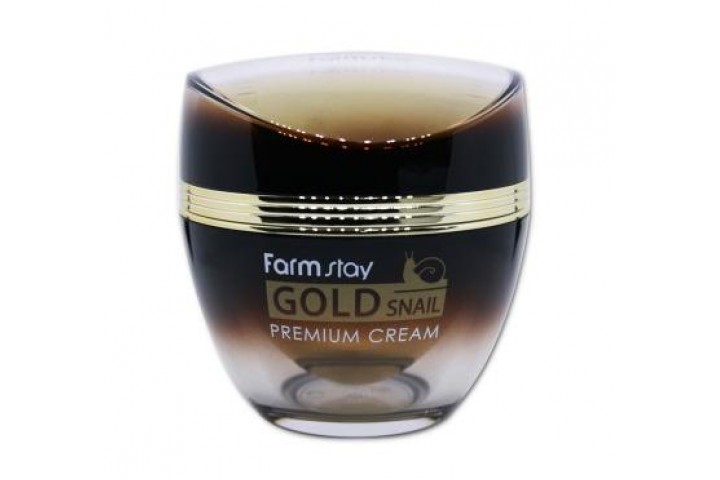 Премиальный крем с золотом и муцином улитки FarmStay Gold Snail Premium Cream
