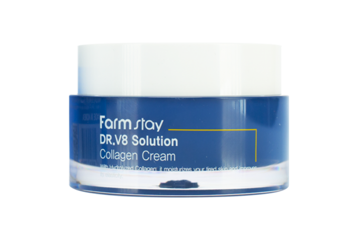 Крем с коллагеном FarmStay Dr-V8 Solution Collagen Cream