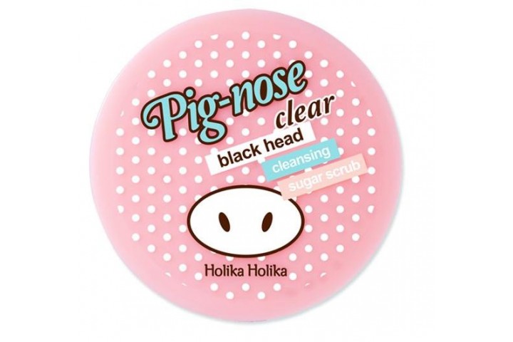 Очищающий сахарный скраб Holika Holika Pig Nose Clear Black Head Cleansing Sugar Scrub