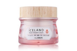 Крем минеральный для сухой кожи The Saem Iceland Water Volume Hydrating Cream For Dry Skin