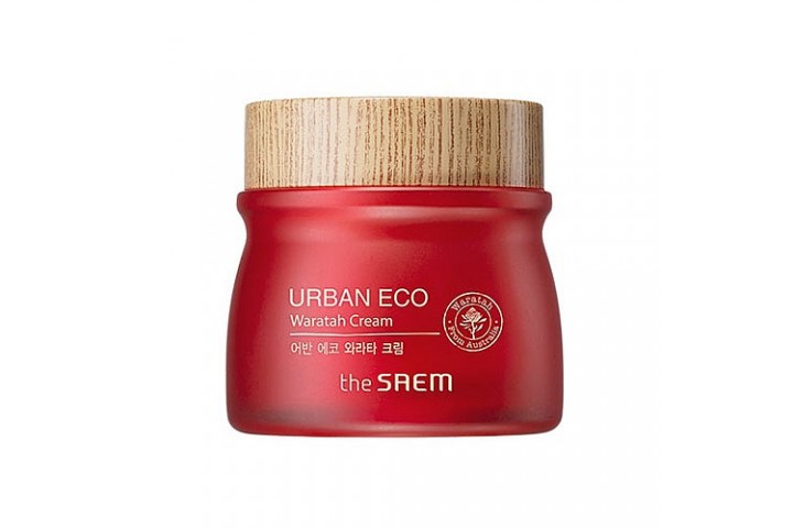 Крем для лица с экстрактом телопеи The Saem Urban Eco Waratah Cream