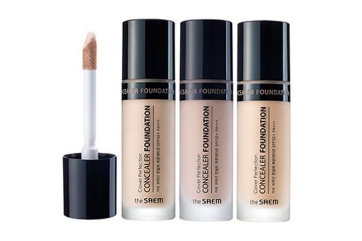 Консилер The Saem Cover Perfection Concealer Foundation