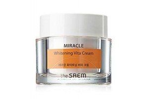Крем ночной осветляющий The Saem Miracle Whitening Vita Cream