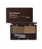 Пудра для бровей The Saem Eco Soul Eyebrow Kit