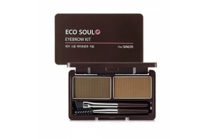 Пудра для бровей The Saem Eco Soul Eyebrow Kit