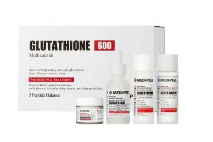 MEDI-PEEL Bio-Intense Gluthione 600 Multi Care Kit (30ml+30ml+30ml+50g) Набор Против Пигментации