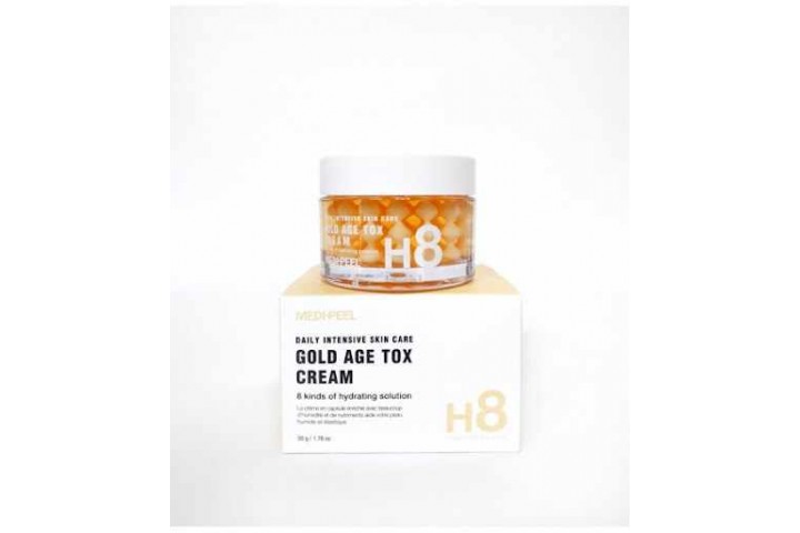 MEDI-PEEL Gold Age Tox H8 Cream (50ml) Крем-Филлер C Экстрактом Кокона Шелкопряда