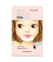 Патчи для подбородка от черных точек с древесным углем Etude House  Black Charcoal Chin Pack