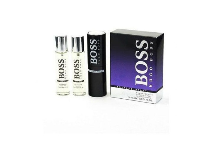 Hugo Boss - Boss Bottled Night. 3x20 ml