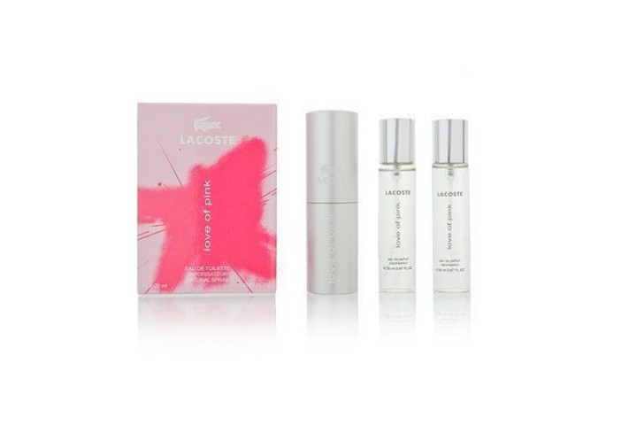 Lacoste - Love of Pink. 3x20 ml