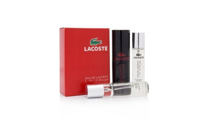Lacoste - Red. 3x20 ml