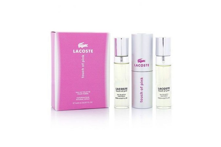 Lacoste — Touch of Pink. 3x20 ml